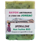 Savon à la spiruline
